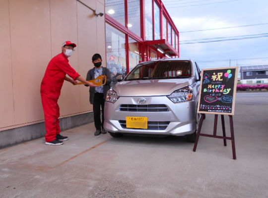 ミライース　納車式